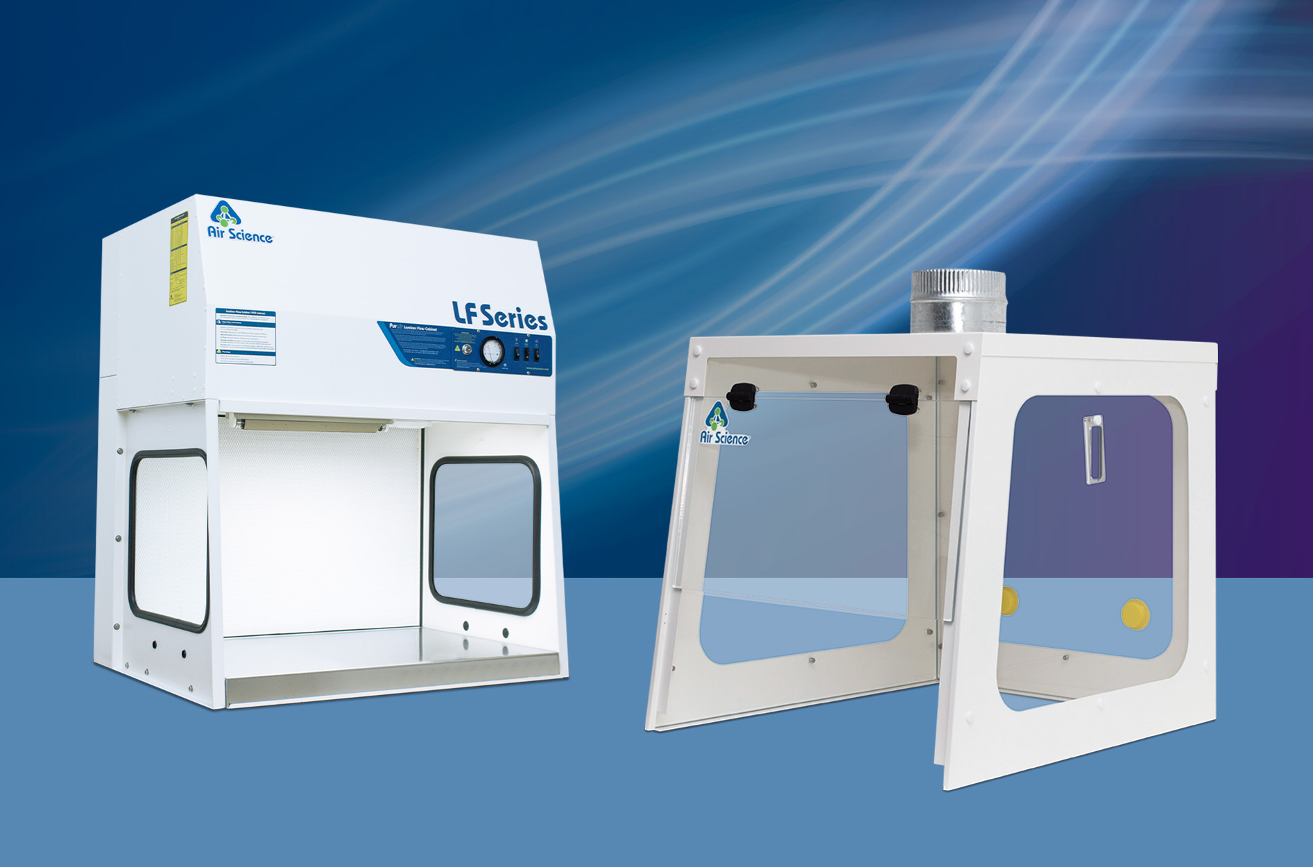 Difference between ducted fume hoods and laminar flow hoods